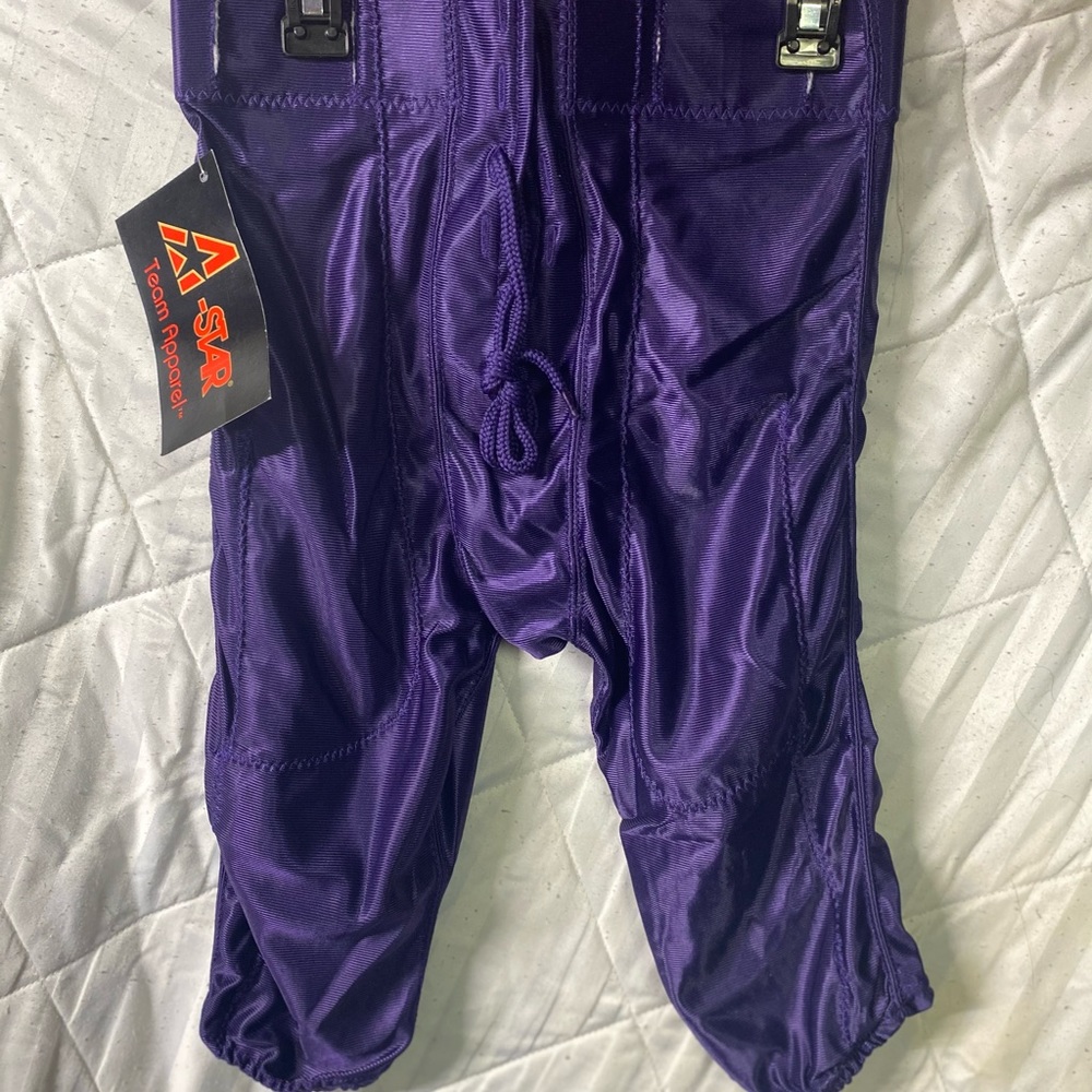 All Star Purple Youth Small Football Pants